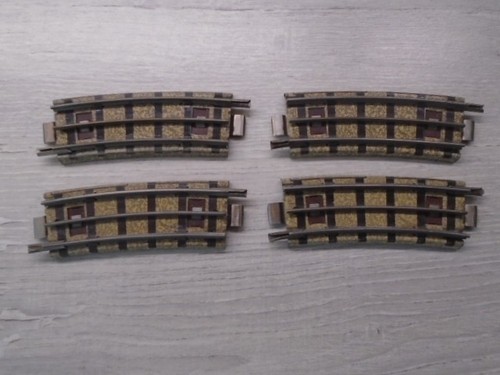 Hornby dublo track curved - ,