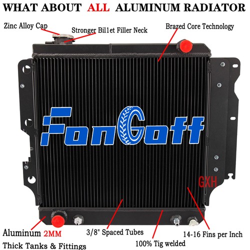 Upgraded rows radiator - upgraded, 3