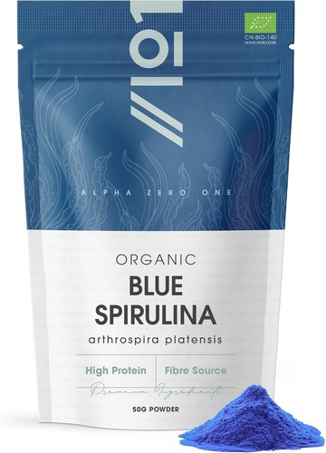 Organic blue spirulina - spirulina, powder
