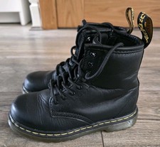 Infant Dr Martens Brooklee Boots  Black UK Size 9 VGC