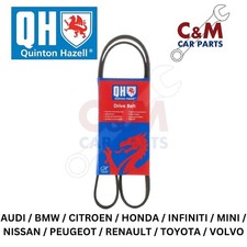 ALTERNATOR DRIVE BELT fits HONDA ACCORD MK 7 COUPE 3.0 V6 (1998-2003) - QH