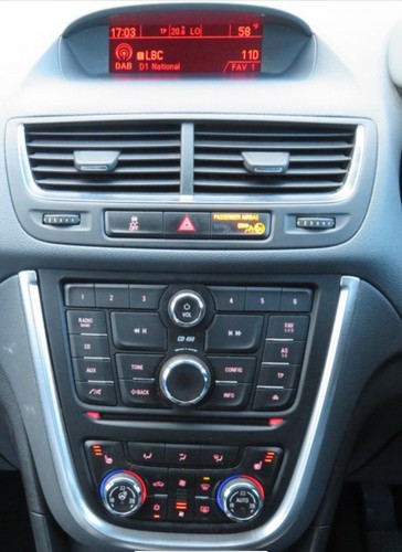 Vauxhall mokka cd450 - radio, vin