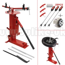 Manual Motorcycle Car SUV Tyre Changer Machine Tire Bead Breaker & Tyre Levers