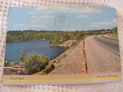 Postcard rock lake ontario - rock,