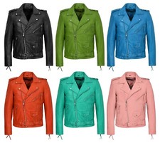 Men's BRANDO Slim Fit Lambskin