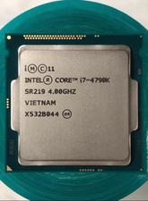 Intel  Core i7, i5, 2nd, 3rd, 4th generation, 4790k, 3770k, 2500k cpu processors