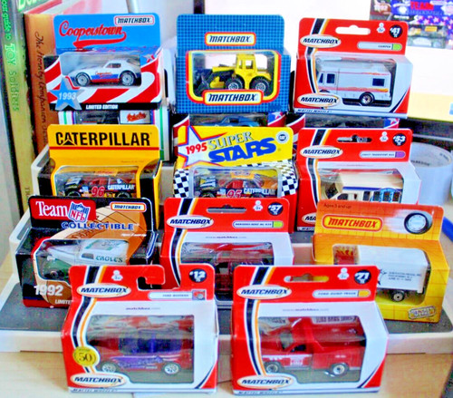 Matchbox boxed vehicles x14