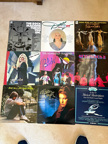 Vinyl record job lot - vinyl,