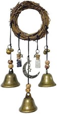 Handmade hanging witch bells - hanging,