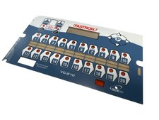 HENNY PENNY VC-210 FASTRON MERIDIAN DECAL STICKER COMPUTRON OVERLAY 3M