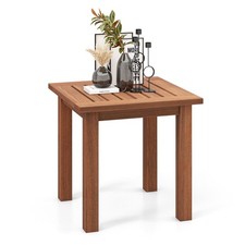 Patio Hardwood Side Table