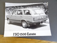 FSO 1500 Estate Publicity Photograph 8.5 x 6.5 inches