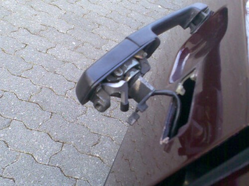 Corrado door handle repair - vw,