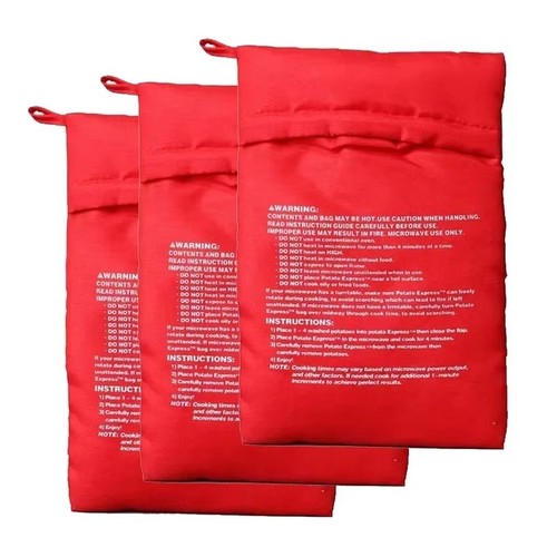 Microwave potato bag reusable - microwave,