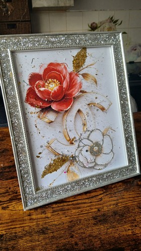 Rose gift crushed - gift,