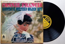 Connie Francis - Country & Western Golden Hits - UK Press - MGM 1960  (VG+/Exc)