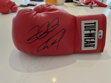 Red Tuff Wear Boxing Gloves Signed By Former World Champ GGG Gennady Golovkin