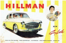 HILLMAN MINX VIII SALOON