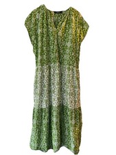 Primark Green & White Floral