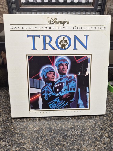 Tron laserdisc disney - tron, disney’s