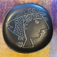 Stig Lindberg Piazza Plate In Black