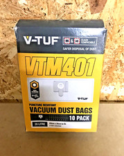 V TUF Stackvac M Class Dust Bags Wet & Dry Dust Extraction Vacuum Cleaner Bags