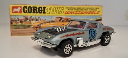 Corgi 376 lazy bones - bones, corvette