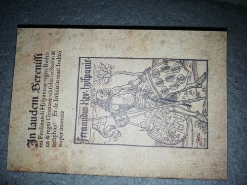 Antique 1492 christopher - antique,