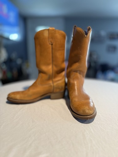 Men leather western - men's,