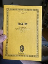 Haydn Miniature Score String Quartet In D Minor