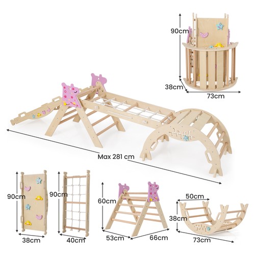Foldable climbing set - foldable,