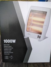 Portable quartz heater. 1000 watts 2 heaters available. 
