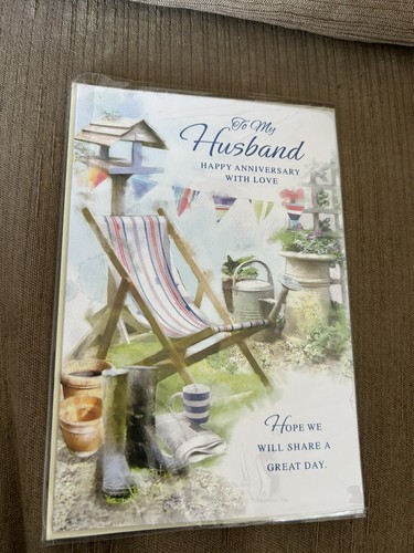 Husband anniversary card - anniversary,