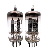 Matched Pair Brimar 13D5 ECC82