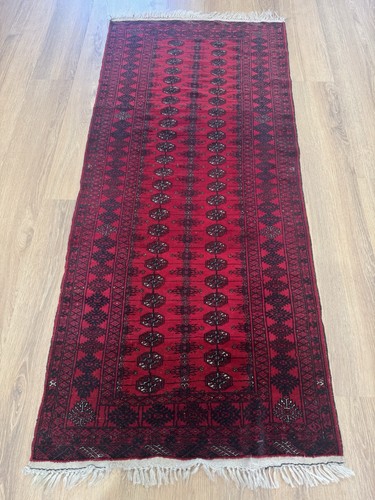 Handmade afghan runner rug - afghan,