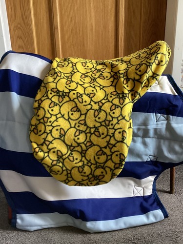 Fleece saddle cover designed - fleece,