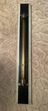 Vintage Brass Rolling Parallel