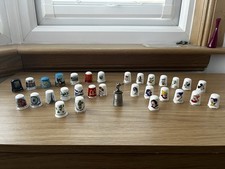 Thimbles Job Lot Of 32 Disney