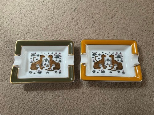 Hermes leopard mini ashtray - mini,