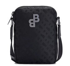 Hugo Boss Men’s Cross-Body Shoulder Bag – Black – Adjustable Strap - Man Bag