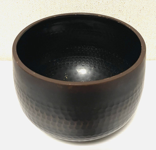 Buddhist temple singing bowl - singing,