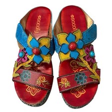 Socofy Sandals Colorful Size 7