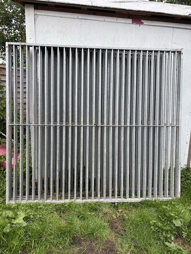 Dog run panels galvanised - dog,