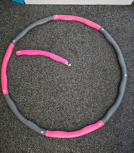 Foam padded weighted hula hoop - weighted,