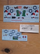 1/72 B-25 Mitchell decals (from Airfix and Revell kits)
