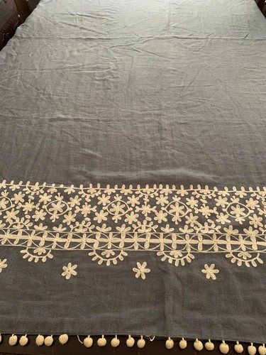 Niki jones designer grey throw - niki,