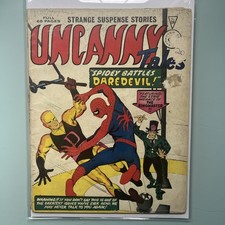 Alan Class Uncanny Tales 28 Spider-Man [Scarce UK reprint]