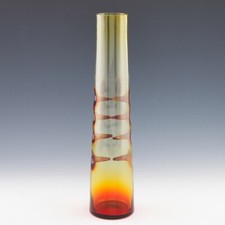 Czech Chlum Garnet Vase