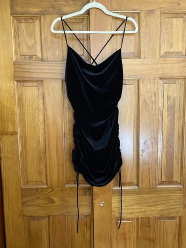 Zara black velvet velour - zara, velvet/velour