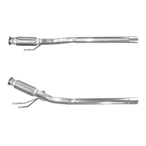 Exhaust pipe front fitting - exhaust,